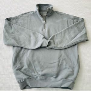 TNA CozyAF 1/4 Zip sweatshirt